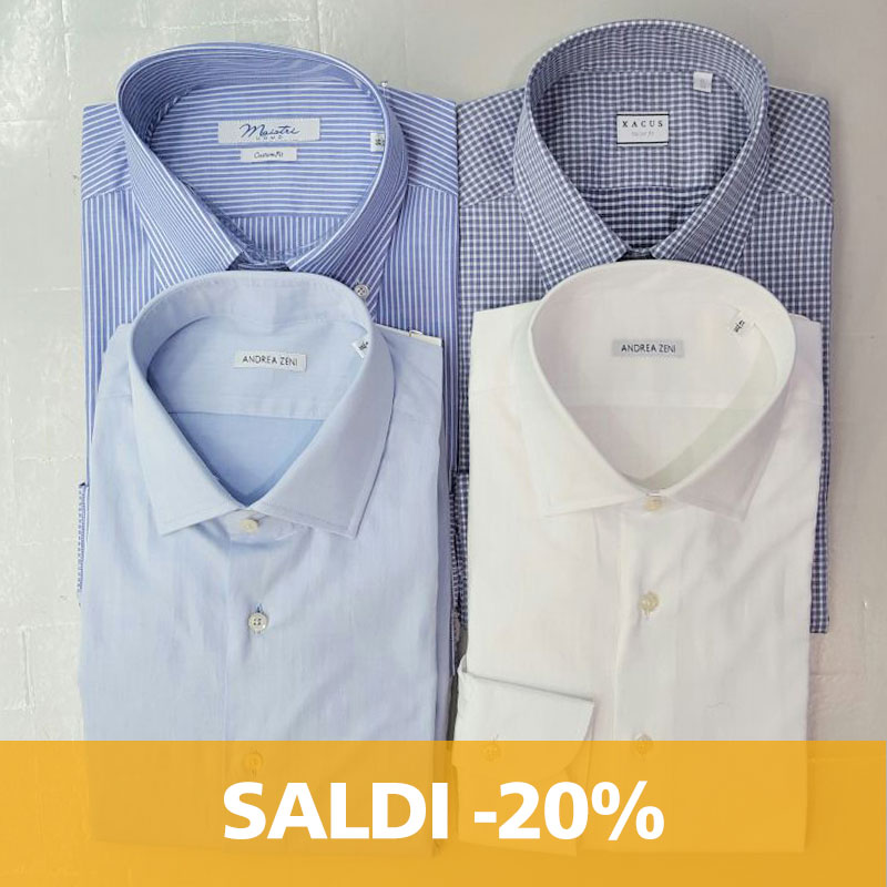 Saldi Uomo Camicia - Unionmoda Outlet Abbigliamento, Calzature, Accessori