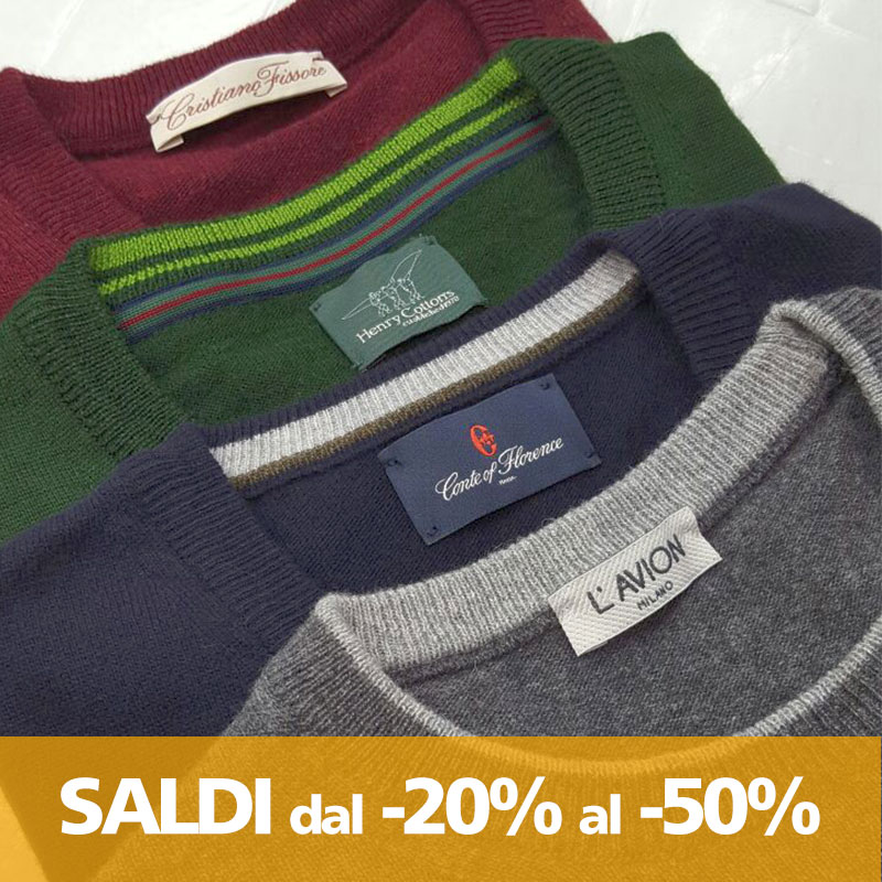 Saldi Uomo Maglie - Unionmoda Outlet Abbigliamento, Calzature, Accessori