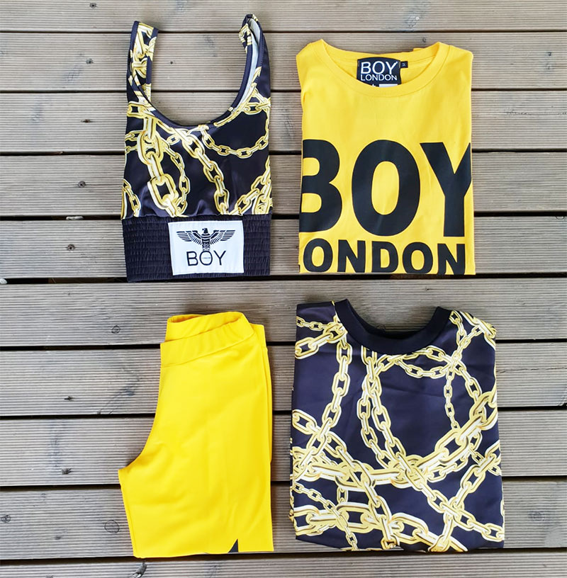 felpa, top, t-shirt e leggins di boy london