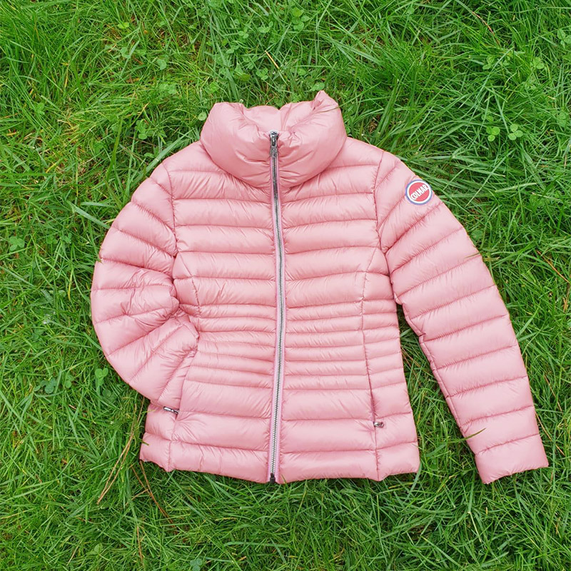 Piumino rosa da bimba Colmar